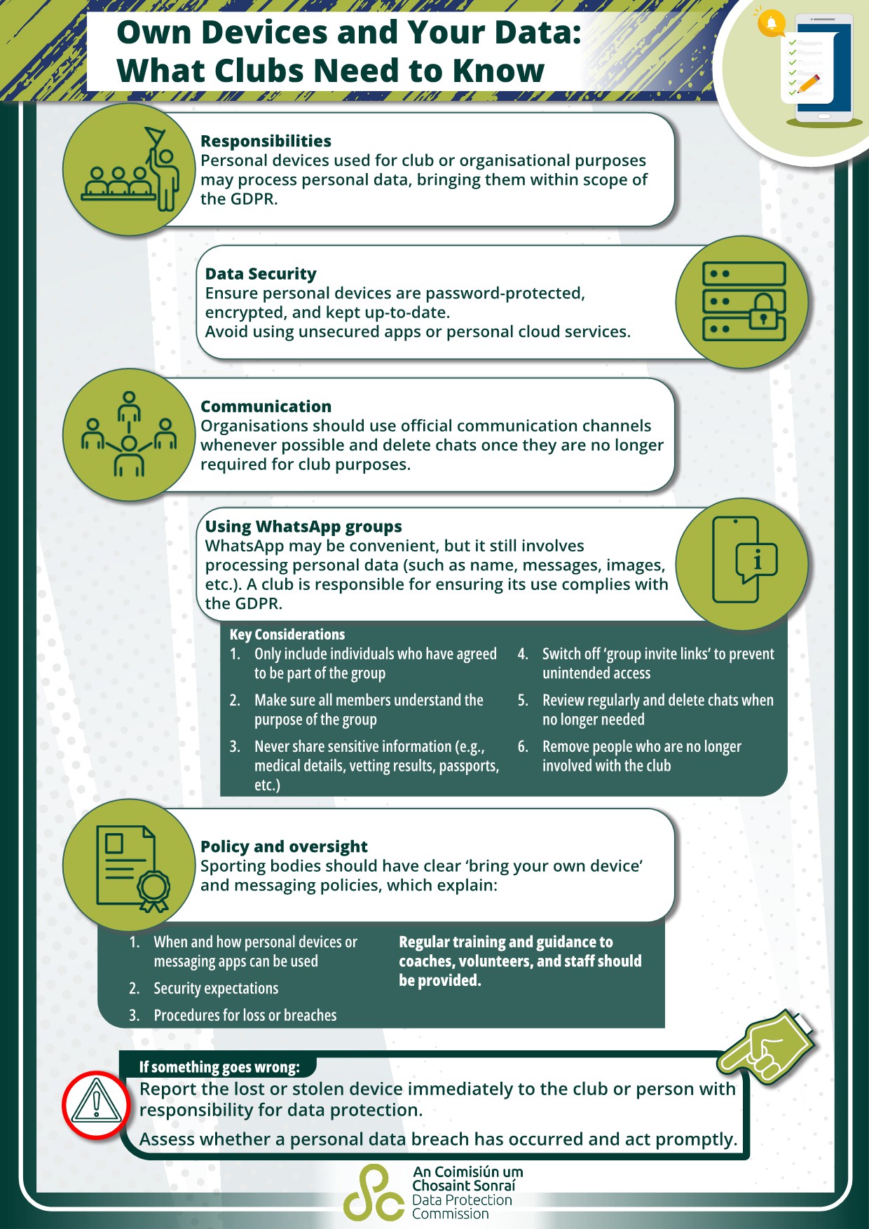 Own Devices and Your Data